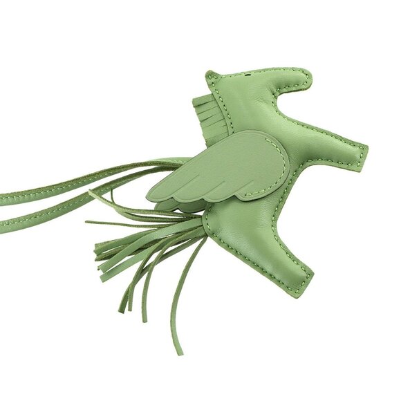 HERMES Green Bag Charm - Picture 4 of 5
